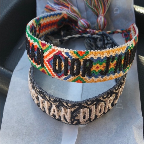 Dior J'adior woven bracelets - Picture 2 of 4